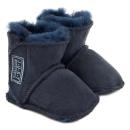 Babies Adelphi Sheepskin Booties Midnight Extra Image 4 Preview